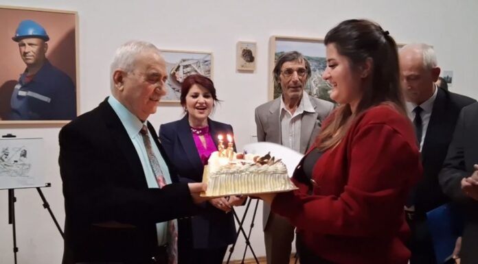 Omul de cultură gorjean, Grigore Haidău, a fost aniversat la frumoasa vârstă de 80 de ani