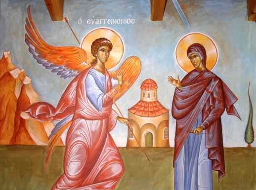 Maica Domnului este «Sfânta Sfintelor» şi «poarta cerului» – «Bucură-te, cea plină de dar, Domnul este cu tine! Binecuvântată eşti tu între femei!»