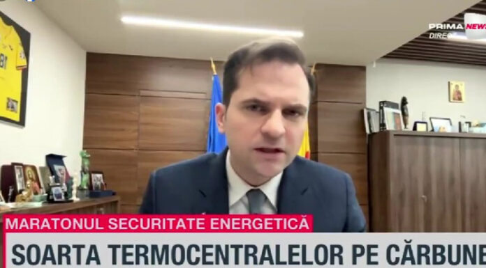 Încă 1.755 de MW din energia pe cărbune trebuie să dispară! Ce face ministrul Burduja!