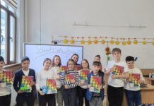 Elevii de la ,,Săvoiu”, parte din campania ,,Gorjeanul”