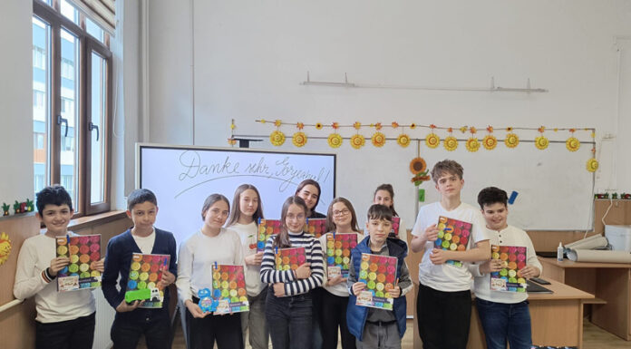 Elevii de la ,,Săvoiu”, parte din campania ,,Gorjeanul”