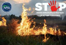 APIA: Fermierii au interdicția arderii vegetației uscate