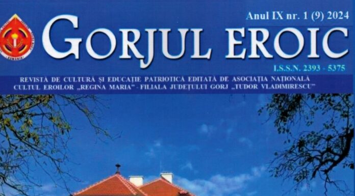 Semnal: A apărut noul număr al revistei de cultură și educație patriotică „Gorjul Eroic”