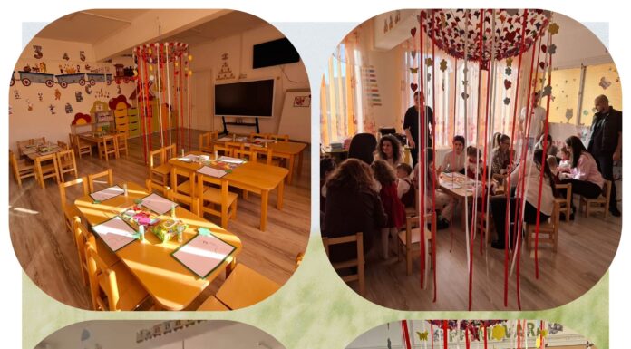 Ateliere de creație dedicate Zilei Mamei, la Creșa nr.8 Târgu Jiu