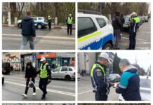 Aproape 200 de pietoni, amendați de polițiștii gorjeni