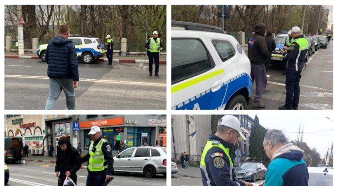 Aproape 200 de pietoni, amendați de polițiștii gorjeni