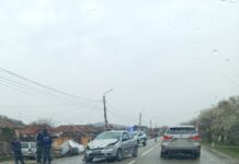Accident la Bălești. Un bărbat de 76 de ani a fost rănit