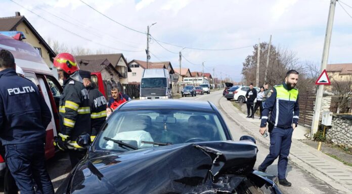 Accident la Bârsești, două persoane rănite – (FOTO, VIDEO)
