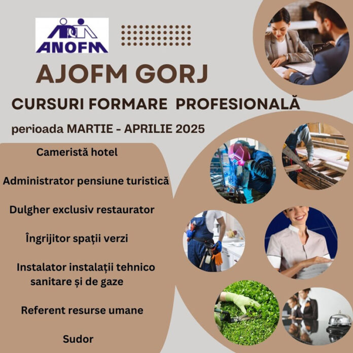 AJOFM demarează noi cursuri pentru șomeri