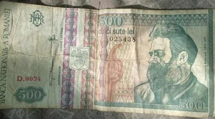 Cât cere un gorjean pe bancnota de 500 de lei din 1992!