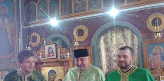 Slujba Tainei Sfântului Maslu, la Biserica de Parohie din Brătuia – ,,Prin Taina Sfântului Maslu, atragem asupra noastră puterea Lui Hristos Cel răstignit şi Înviat”!