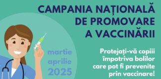 „Copil vaccinat: copil protejat!” – Campanie națională de educație și informare