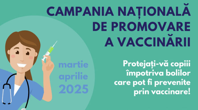 „Copil vaccinat: copil protejat!” – Campanie națională de educație și informare