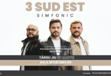 Joi, concert 3 Sud Est la Sala Sporturilor din Târgu Jiu