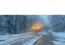 Peste 100 de utilaje deszăpezesc drumurile naționale