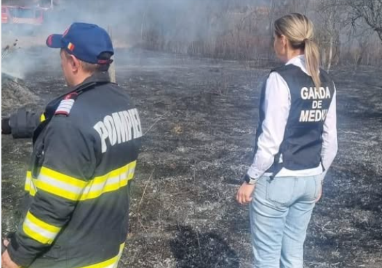Amenzi de 17.500 de lei – Au dat foc terenurilor