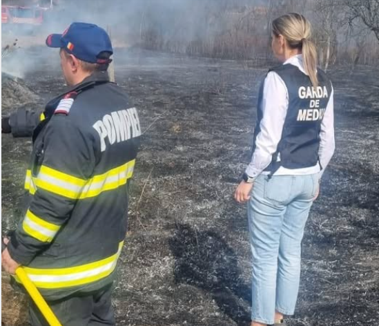 Amenzi de 17.500 de lei – Au dat foc terenurilor