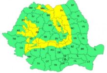 Vânt puternic în zone din 24 de județe