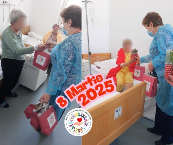 Flori și cadouri pentru pacienții de la Oncologie