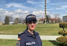 Versuri în uniformă de la Gina Gioancă (IPJ) Gorj, de Ziua Poliției Române