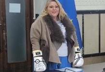 Diana Șoșoacă, cu mănuși de box la BEC