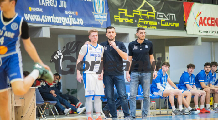Baschetbaliștii gorjeni joacă în Ardeal: ,,Trebuie să tratăm serios partida și să câștigăm”