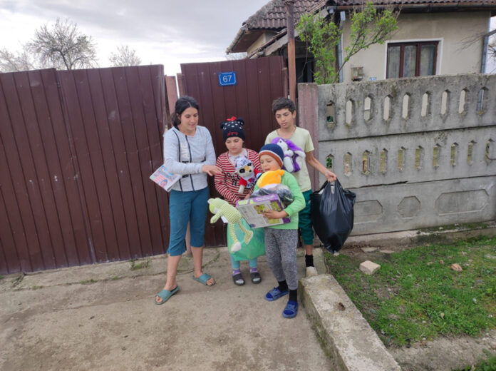 VIDEO: Campania „Gorjeanul” a adus bucurie copiilor din comuna Bălești