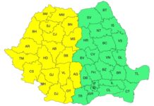 Gorjul, din nou sub cod galben de ploi și vijelii