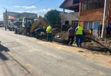 Târgu Jiu: Avarie la conducta de canalizare în zona 9 Mai
