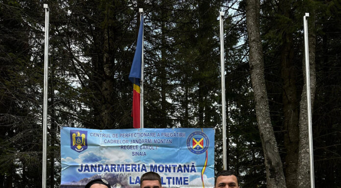 Rezultat bun obținut de gorjeni la ,,Jandarmeria montană la înălțime”