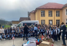 Lecție de prevenire a accidentelor pentru elevii din Slivilești