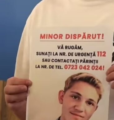 Poliția face precizări de ultim moment despre elevul dispărut din Bălești