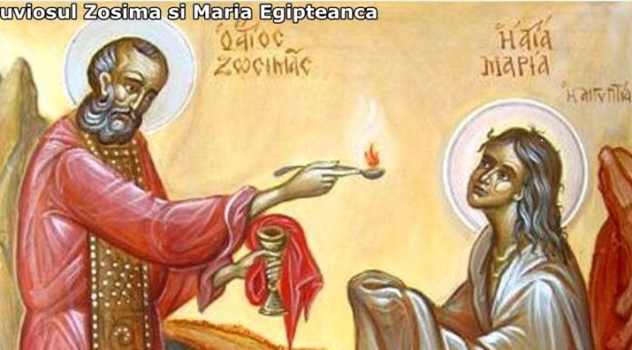 Viaţa Spirituală – Calea, Lumina, Adevărul şi Viaţa – Dumnezeu ne arată că Iisus Hristos Însuși îi iartă păcatele Sf. Cuvioase Maria Egipteanca și îi dă harul Sfântului Său Duh, spre tămăduire și spre mântuire!