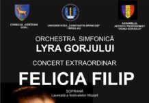 Concert extraordinar Felicia Filip la Târgu Jiu