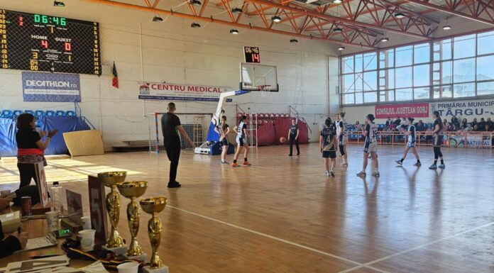 A câștigat Olimpiada națională de baschet pentru fete – liceu de la Târgu Jiu