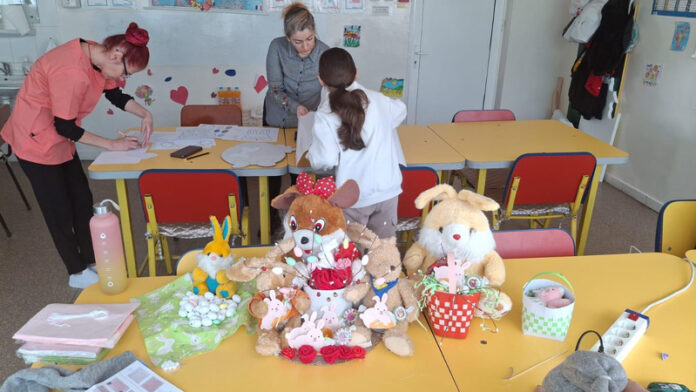 Lumina Paștelui, adusă în sufletele celor vulnerabili: Activități speciale în centrele DGASPC Gorj