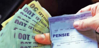 Pensia medie a ajuns la 2.783 de lei
