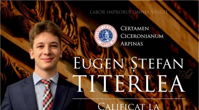 Licean calificat la o olimpiadă internațională