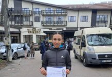 Mențiune la cros pentru o elevă din Târgu Jiu