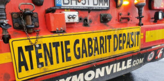 Restricții, transport agabaritic