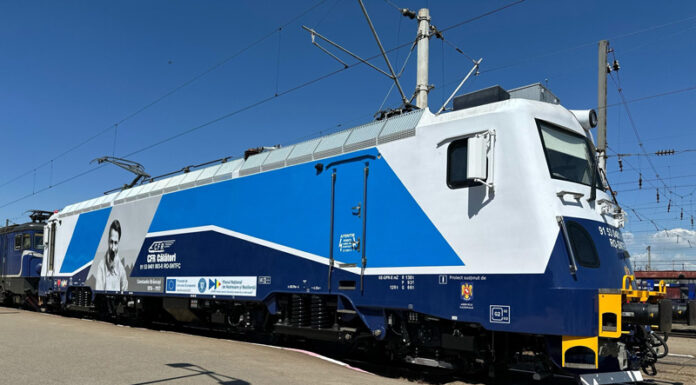 Locomotivă cu chipul lui Constantin Brâncuși!