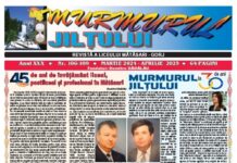 ,,Murmurul Jilțului”, o revistă școlară între reviste, competitoare cu cele mai bune din țară”