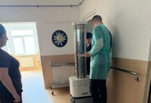 Roboți de dezinfecție la Spitalul Județean