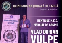 Elev din Gorj, rezultat de excepție la Olimpiada Națională de Fizică
