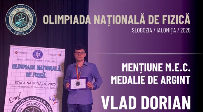Elev din Gorj, rezultat de excepție la Olimpiada Națională de Fizică