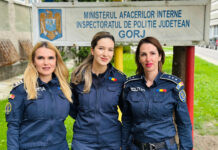 Adolescentă dată dispărută de directorul școlii, găsită rapid de trei polițiste