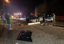 Accident cu patru victime la intrarea în Târgu-Jiu, provocat de un șofer băut