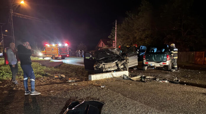 Accident cu patru victime la intrarea în Târgu-Jiu, provocat de un șofer băut