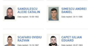 Patru tineri din Gorj, dați în urmărire internațională
