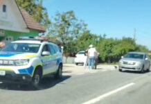 Femeie lovită de mașină, după ce a coborât dintr-un autobuz